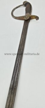 Bayerische Infanterie Offizier Interims Degen Luxusausführung – Bild 17