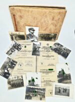 SA Geschenkfotoalbum des Standartenführers Alban Völkers des SA Sturm 21/260 Lüchow Dannenberg, mit Urkunden und Fotos seines Schwagers