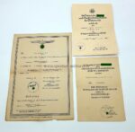 SA Geschenkfotoalbum des Standartenführers Alban Völkers des SA Sturm 21/260 Lüchow Dannenberg, mit Urkunden und Fotos seines Schwagers – Bild 2