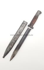 Wehrmacht Seitengewehr SG 84/98 III für K98 (nummerngleich) 43asw (E. & F. Hörster, Solingen) – Bild 2