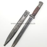Wehrmacht Seitengewehr SG 84/98 III für K98 (nummerngleich) 43asw (E. & F. Hörster, Solingen)
