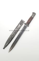 Wehrmacht Seitengewehr SG 84/98 III für K98 (nummerngleich) 43asw (E. & F. Hörster, Solingen)