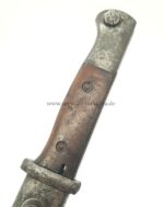 Wehrmacht Seitengewehr SG 84/98 III für K98 (nummerngleich) 43asw (E. & F. Hörster, Solingen) – Bild 6