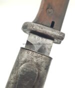 Wehrmacht Seitengewehr SG 84/98 III für K98 (nummerngleich) 43asw (E. & F. Hörster, Solingen) – Bild 4