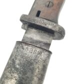 Wehrmacht Seitengewehr SG 84/98 III für K98 (nummerngleich) 43asw (E. & F. Hörster, Solingen) – Bild 3