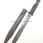 Wehrmacht Seitengewehr SG 84/98 III für K98 (nummerngleich) S/244 (Mundlos AG, Magdeburg Nord)