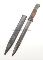 Wehrmacht Seitengewehr SG 84/98 III für K98 (nummerngleich) S/244 (Mundlos AG, Magdeburg Nord) – Bild 2