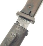 Wehrmacht Seitengewehr SG 84/98 III für K98 (nummerngleich) S/244 (Mundlos AG, Magdeburg Nord) – Bild 3