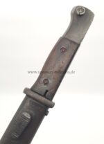 Wehrmacht Seitengewehr SG 84/98 III für K98 (nummerngleich) S/244 (Mundlos AG, Magdeburg Nord) – Bild 6