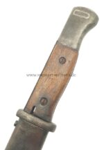 Wehrmacht Seitengewehr SG 84/98 III für K98 (nummerngleich) S/244 (Mundlos AG, Magdeburg Nord) – Bild 7