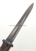 Wehrmacht Seitengewehr SG 84/98 III für K98 (nummerngleich) S/244 (Mundlos AG, Magdeburg Nord) – Bild 8