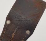 Wehrmacht Seitengewehr SG 84/98 III für K98k "last-ditch" sehr späte Produktion ohne Hersteller mit Seitengewehrtasche – Bild 15