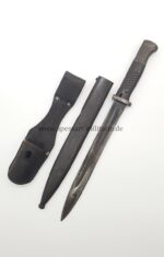 Wehrmacht Seitengewehr SG 84/98 III für K98k (nummerngleich) W.K.C. 1939 (Weyersberg, Kirschbaum & Company, Solingen-Wald) mit Seitengewehrtasche – Bild 2
