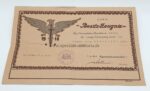 1.Weltkrieg, Schmuck-Urkunde Verwundetenabzeichen in Schwarz & Dokumente des Georg Niermeyer aus Nemden (Landwehr Infanterie Regiment 81) – Bild 2