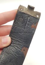 Reichswehr Parade-Koppelschloss "Gott mit Uns" Nickelausführung mit Lackleder-Leibriemen – Bild 5