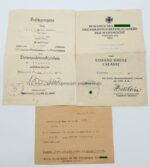 Urkunden Gefreiter Pabst, 3/ I.R. 559, 3./ Gr. Rgt.559