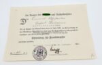 Urkunden eines Kriminal Assistenten der Polizei – Bild 2