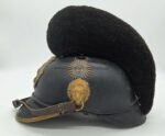 Bayern Raupenhelm M1868 für Reserveoffiziere, selten – Bild 5