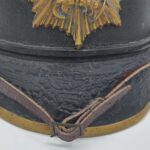 Bayern Raupenhelm M1868 für Reserveoffiziere, selten – Bild 10