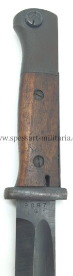 Wehrmacht Seitengewehr SG 84/98 III für K98 (nicht nummerngleich) 42 fnj (Firma Coppel) – Bild 6