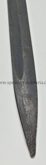 Wehrmacht Seitengewehr SG 84/98 III für K98 (nicht nummerngleich) 42 fnj (Firma Coppel) – Bild 5