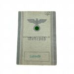 Wehrpass der Luftwaffe eines Jungen aus Sebnitz/Pirna (6.Ln.Ers./Lg.Nachr.Regt.3)