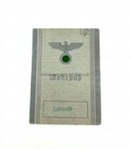 Wehrpass der Luftwaffe eines Jungen aus Sebnitz/Pirna (6.Ln.Ers./Lg.Nachr.Regt.3)