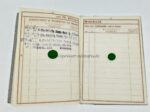 Wehrpass der Luftwaffe eines Jungen aus Sebnitz/Pirna (6.Ln.Ers./Lg.Nachr.Regt.3) – Bild 7