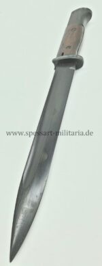 Wehrmacht Seitengewehr SG 84/98 III für K98k (nicht nummerngleich), Hst. E.Pack & S, 1939 – Bild 4