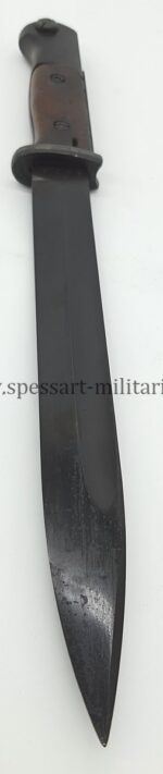 Wehrmacht Seitengewehr SG 84/98 III für K98k (nicht nummerngleich), Hst. E.Pack & S, 1939 – Bild 7