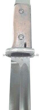 Wehrmacht Seitengewehr SG 84/98 III für K98k (nicht nummerngleich), Hst. E.Pack & S, 1939 – Bild 6