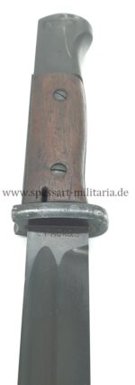 Wehrmacht Seitengewehr SG 84/98 III für K98k (nicht nummerngleich), Hst. E.Pack & S, 1939 – Bild 9