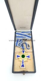 Ehrenkreuz der deutschen Mutter in Gold im Etui (Franz Reischauer, Oberstein) – Bild 2