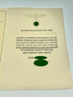 Schmuckurkunde zur Goldenen Hochzeit mit Telegramm – Bild 5