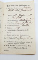 Dokumente eines tapferen Weltkriegskämpfers und späteren SA Mannes aus Einbeck/Hildesheim – Bild 10