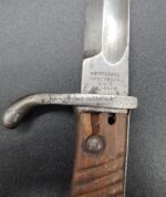 1. Weltkrieg, Seitengewehr 98/05 neue Art, preussische Abnahme – Bild 10