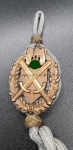 Schützenschnur Wehrmacht neuer Art, 12. Stufe, selten – Bild 2