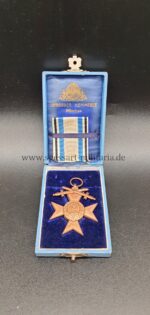 Bayern Militärverdienstkreuz 3. Klasse mit Schwertern im Etui