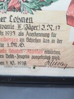 Besitz Zeugnis SS Schießklasse für MG Schützen – Bild 2