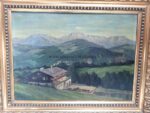 Gemälde des Berghofes ( Haus Wachenfeld) des Führers auf dem Obersalzberg – Bild 5