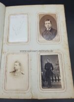 CDV Fotoalbum um 1870 -1890 aus dem Besitz des Oberleutnant Dahlke – Bild 2