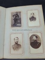 CDV Fotoalbum um 1870 -1890 aus dem Besitz des Oberleutnant Dahlke – Bild 4