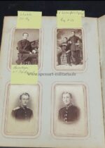 CDV Fotoalbum um 1870 -1890 aus dem Besitz des Oberleutnant Dahlke – Bild 23