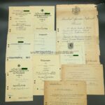 Urkunden Gruppe des Hauptmann Hansen, 5./Inf.Reg.391