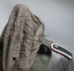 Wehrmacht, seltener gefütterter Übermantel mit Lederverstärkungen einen Unteroffiziers der Artillerie – Bild 7