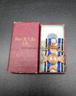 Bayern Militärverdienstkreuz 3.Klasse mit Schwertern im Etui