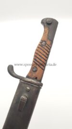 1.Weltkrieg, Seitengewehr 98/05 neue Art, mit preussischer Abnahme – Bild 4