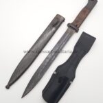 Wehrmacht Seitengewehr SG 84/98 III für K98k (nummerngleich) S/173K mit Seitengewehrtasche