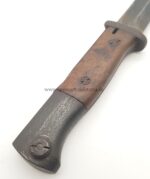 Wehrmacht Seitengewehr SG 84/98 III für K98k (nummerngleich) S/173K mit Seitengewehrtasche – Bild 4