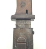 Wehrmacht Seitengewehr SG 84/98 III für K98k (nummerngleich) S/173K mit Seitengewehrtasche – Bild 6